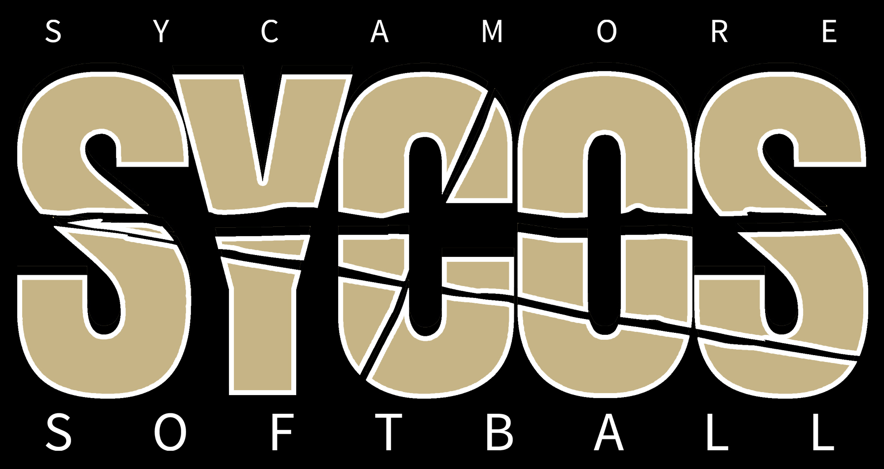 Sycamore Sycos Softball Logo